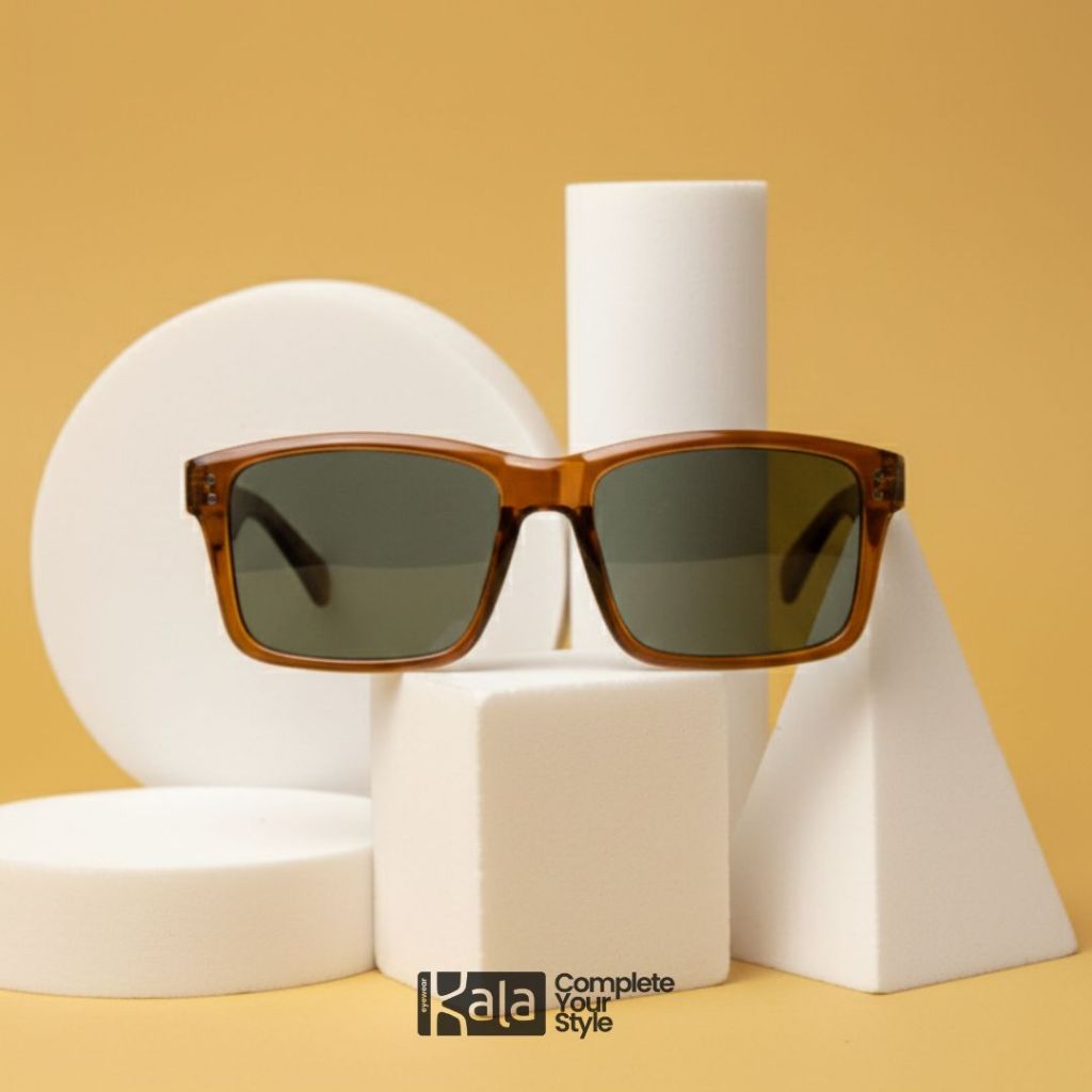 Kala Eyewear - Visi Series Lensa Kaca - Kacamata Hitam Lensa Kaca Asli Anti Gores Pria Wanita - Sung