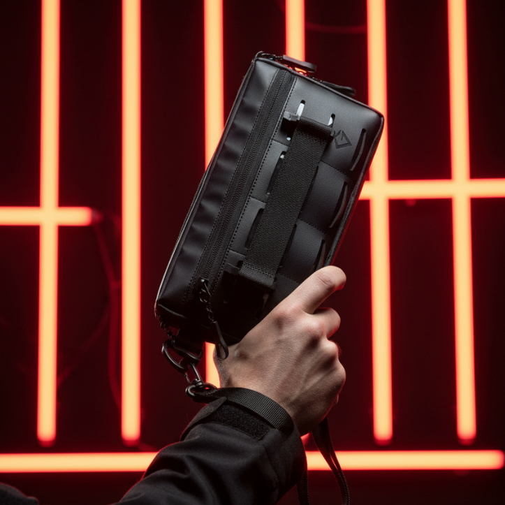 GARLESS MEBIUS Handbag Tas Selempang Sling Bag Pria Waterproof 3IN1 Clutch Dan Slempang