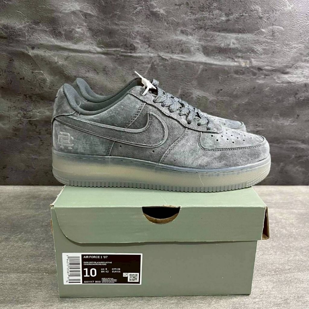 Sepatu Nike Air Force 1 Reigning Champ Grey