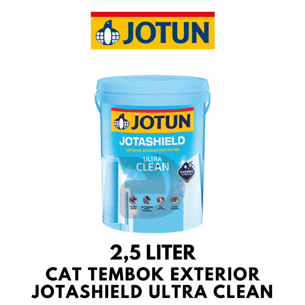 Cat Tembok Eksterior Jotun Jotashield Ultra Clean Pail 20 Liter / White
