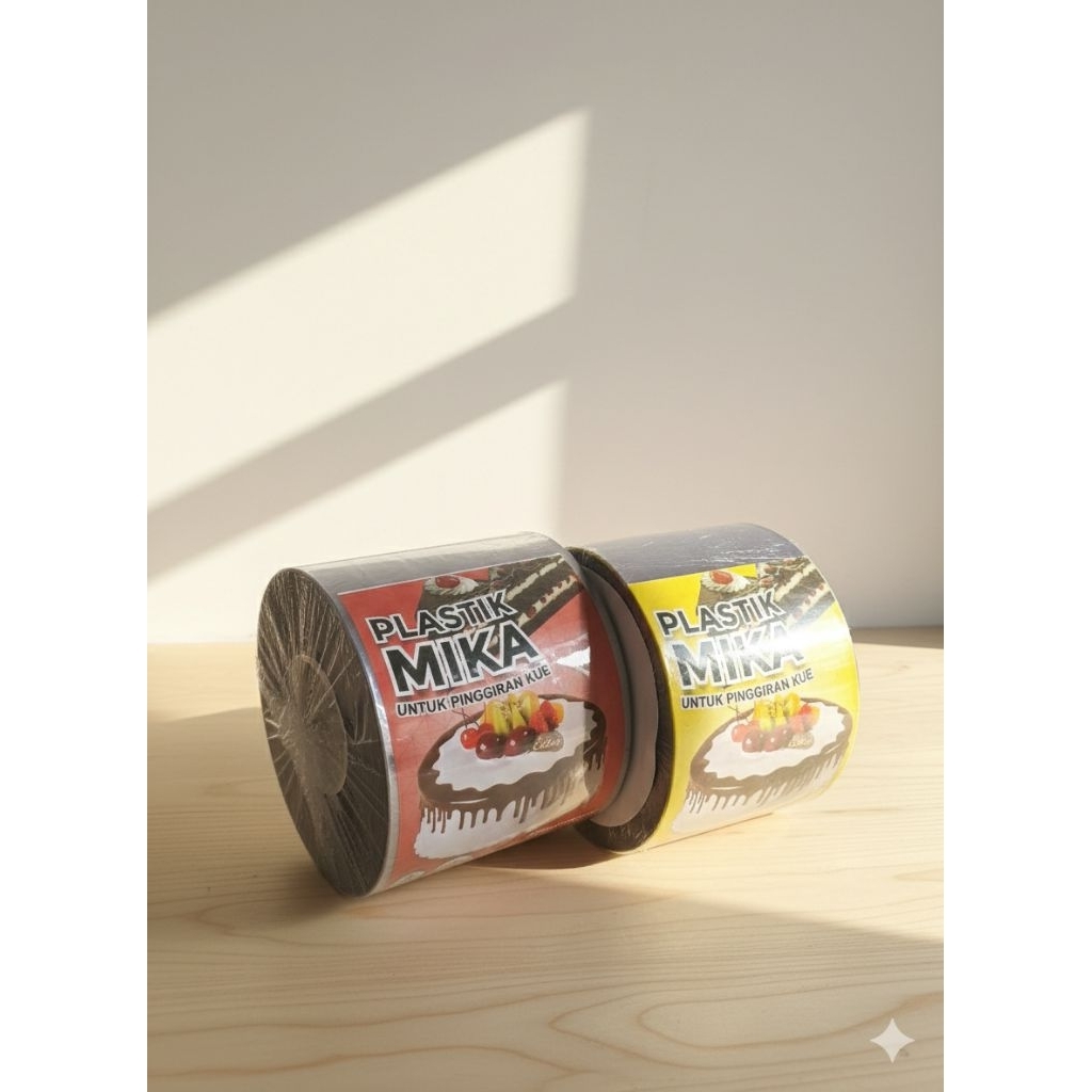 QUIANA_ mika roll pinggiran kue|| bahan tebal