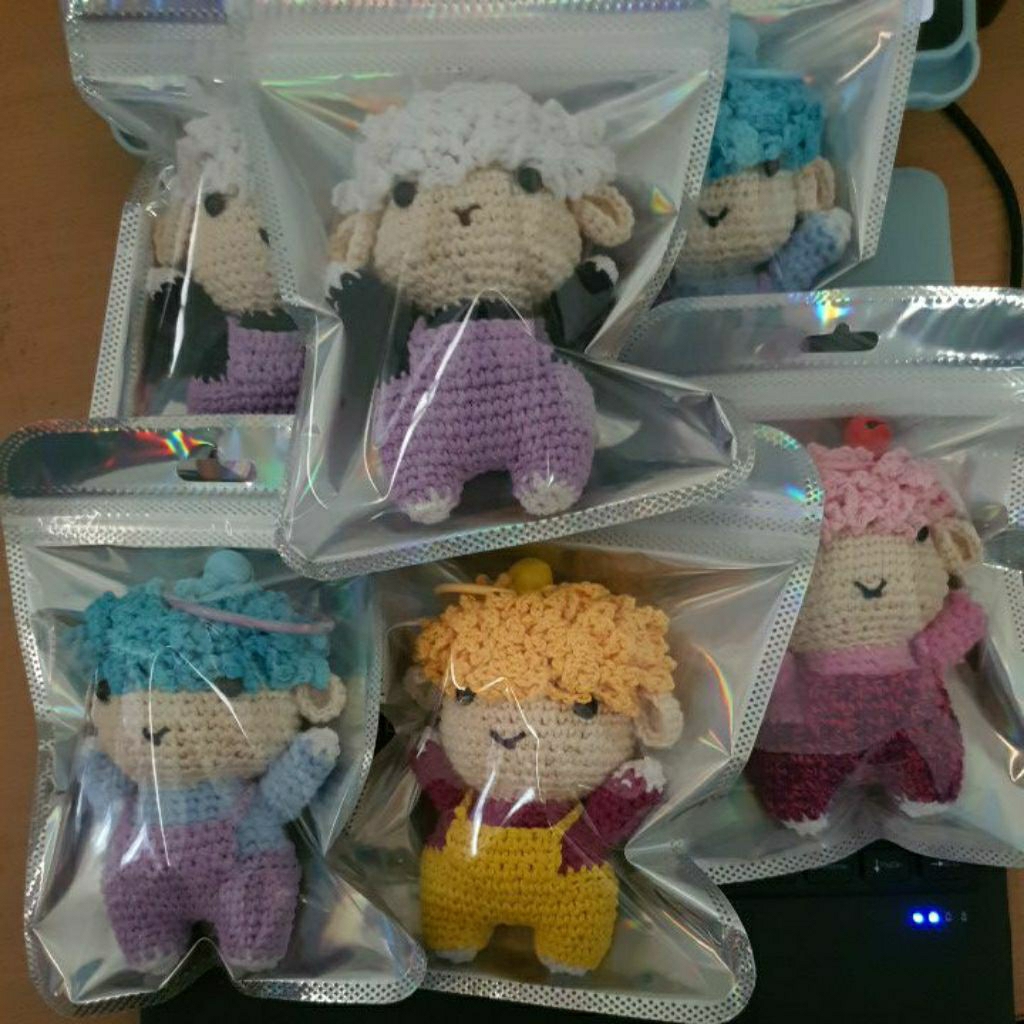 Gantungan kunci Sheep/ Gantungan Tas Lucu