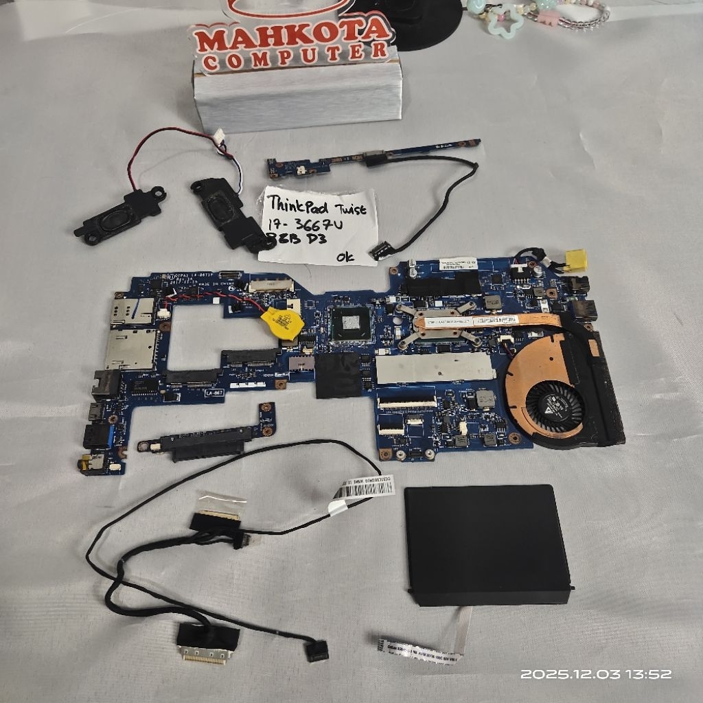Mainboard Laptop Lenovo Thinkpad Twist+ Procesor i7-3667U Original