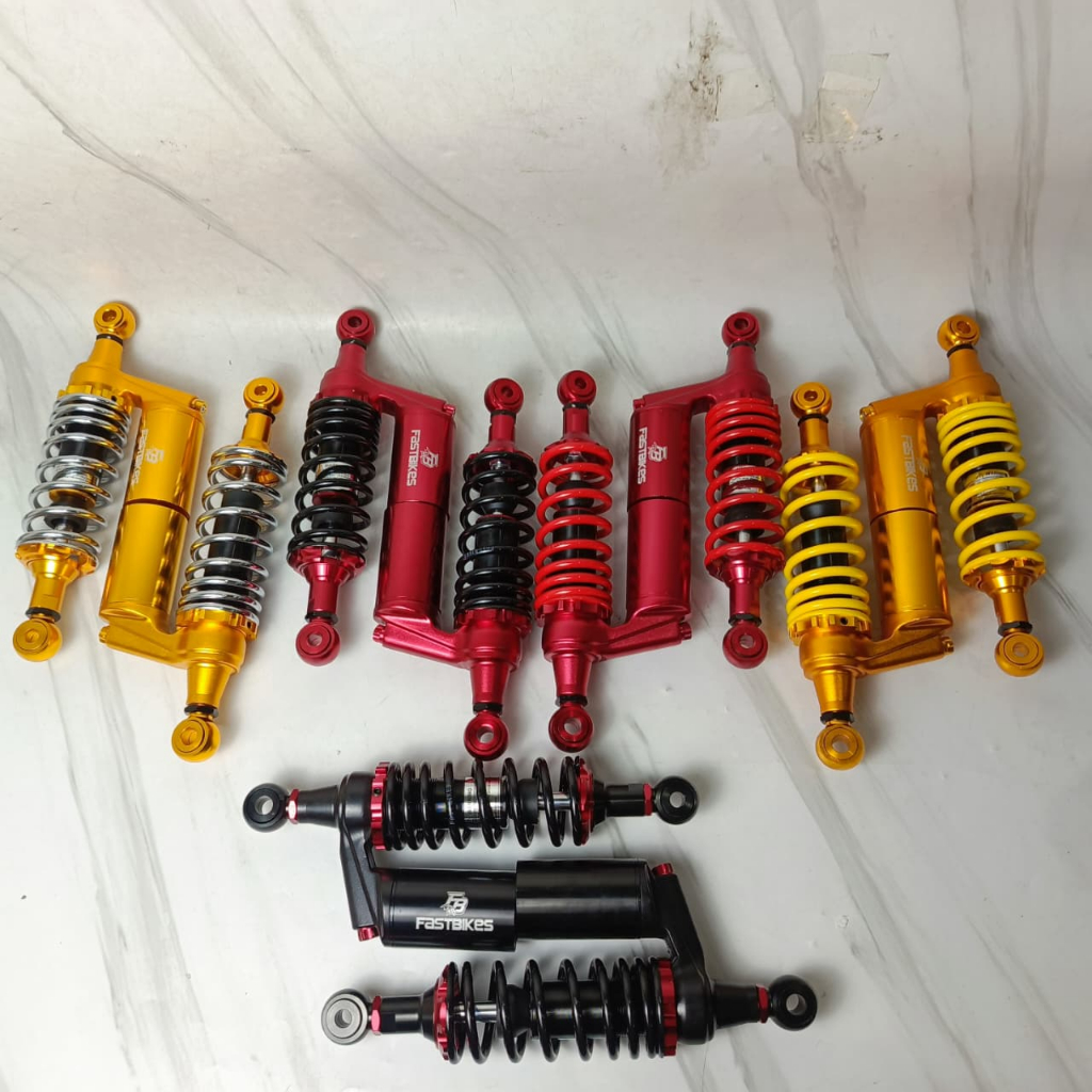 Shock Shockbreaker Fast Bikes Tabung Atas Model YSS Uk 280 & 340 Shock Belakang Bebek Universal