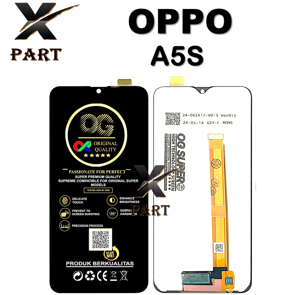 LCD OPPO A5S COMPLETE FULLSET TOUCHSCREEN ORIGINAL 100%