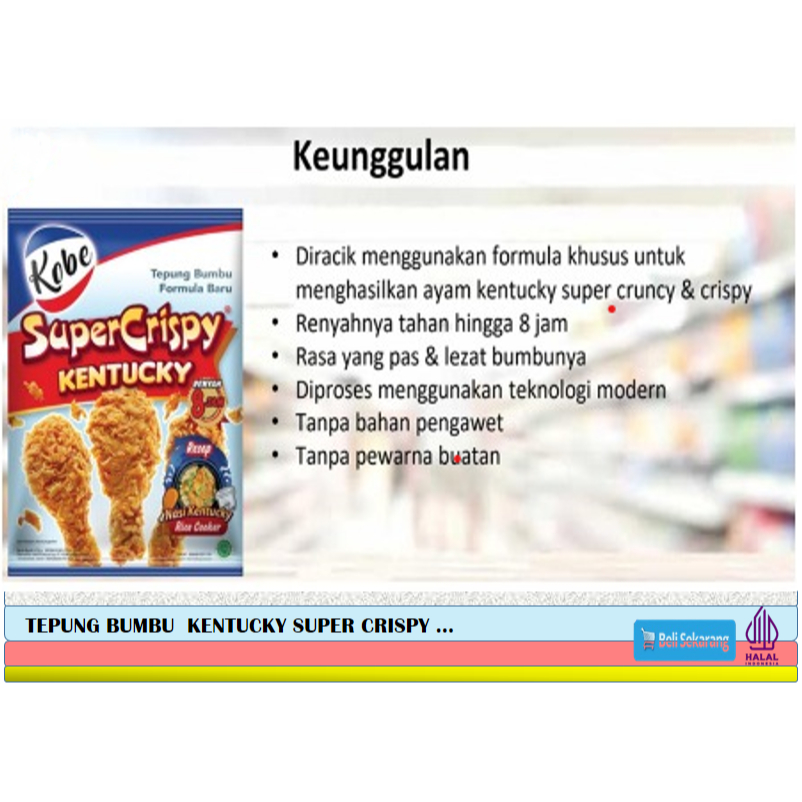 Kobe Tepung Bumbu Kentucky Super Crispy
