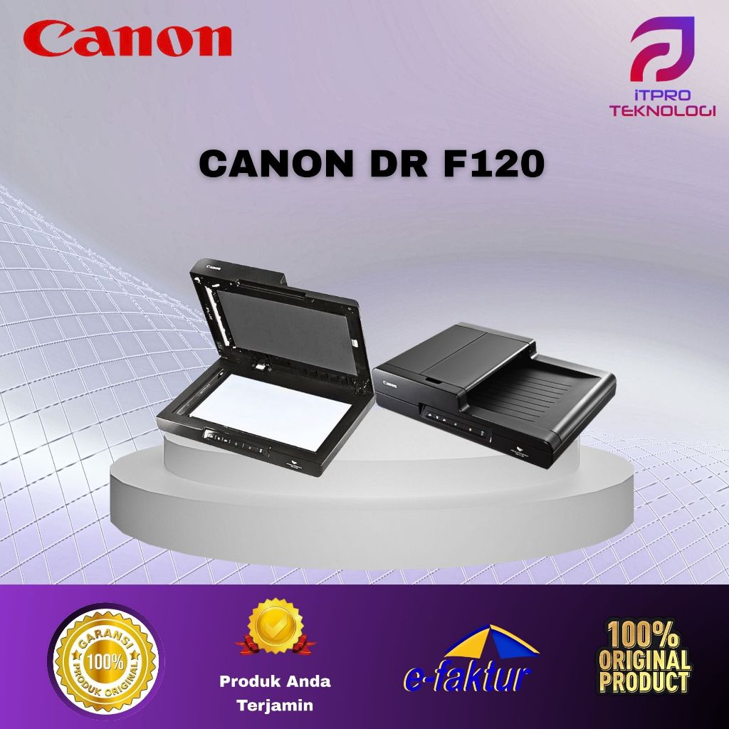 Scanner Canon imageFormula DR F120 Legal F4 ADF Flatbed
