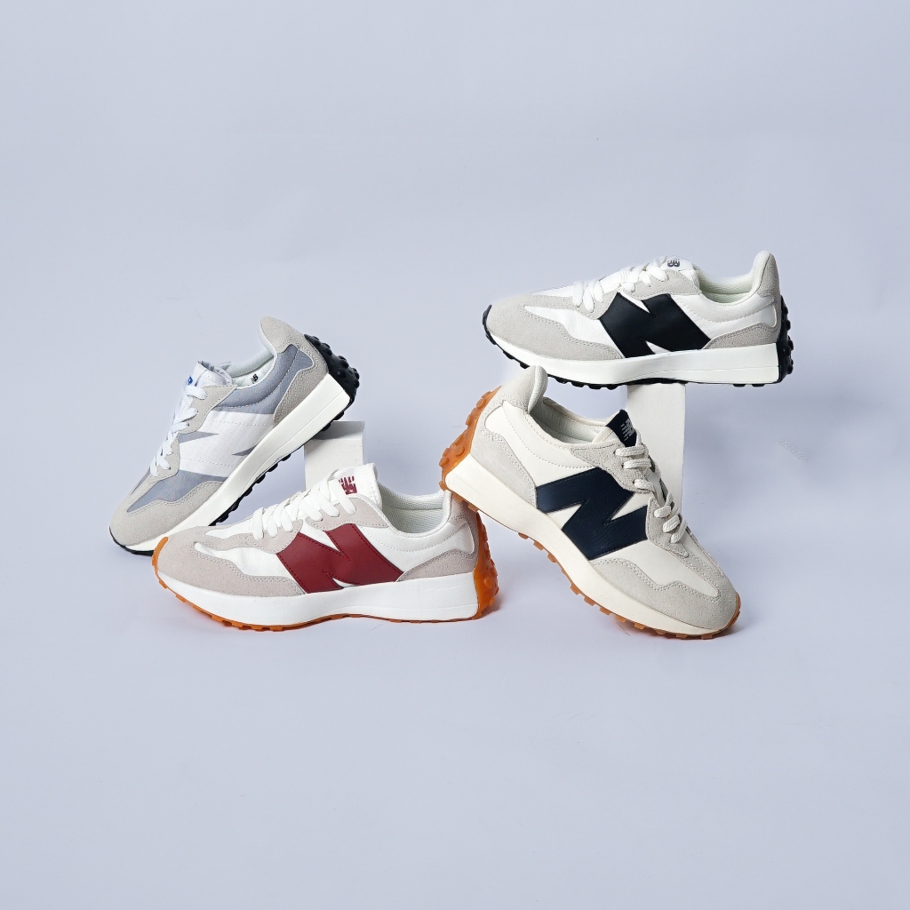 MFTSHOES - Sepatu Running Lari Kasual Casual Unisex Pria Wanita NB 327 Baru BNIB