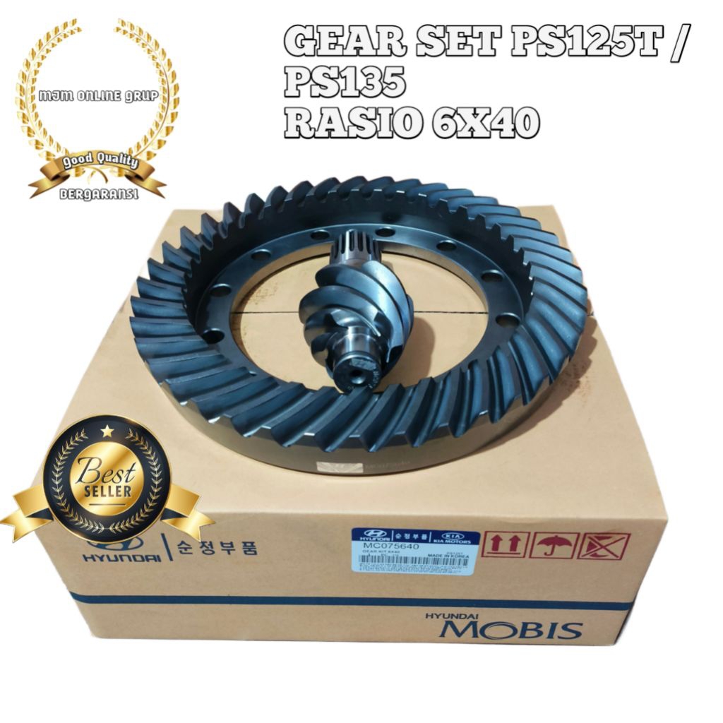 GEAR SET CANTER 6X40 - GIGI GARDAN MITSUBISHI CANTER PS125 TURBO / PS135 RASIO 6X40 BERGARANSI