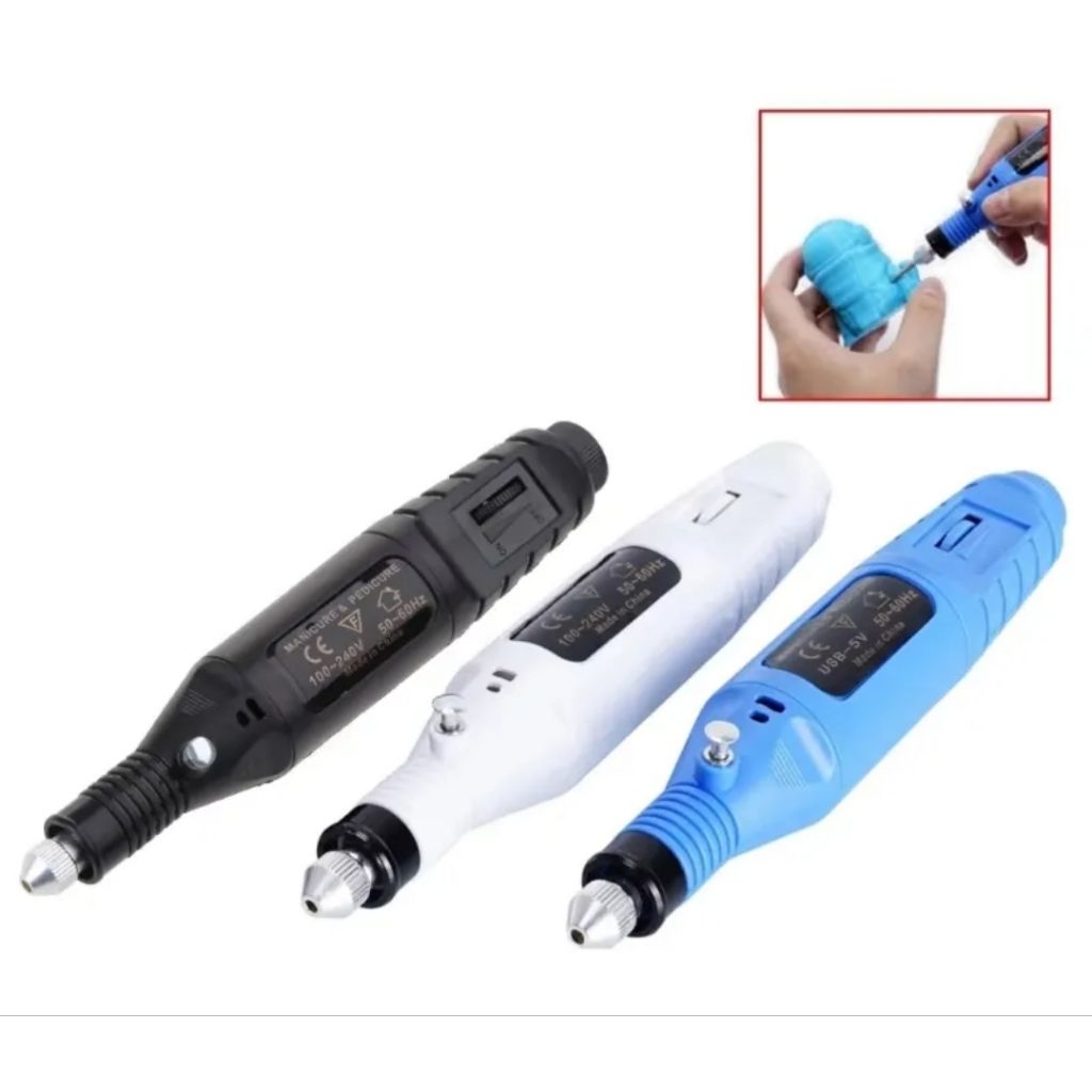 Tecnic_Capital Mesin Mini Grinder Grafir Bor Gerinda Ukir Gerinda Listrik Bor Mini / Alat Ukir Kayu