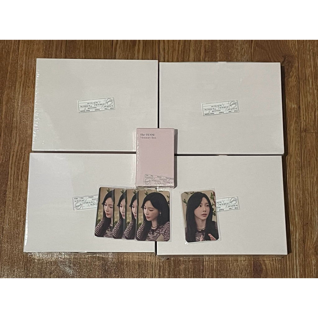 [PELUNASAN] TAEYEON THE TENSE MEMORY BOX