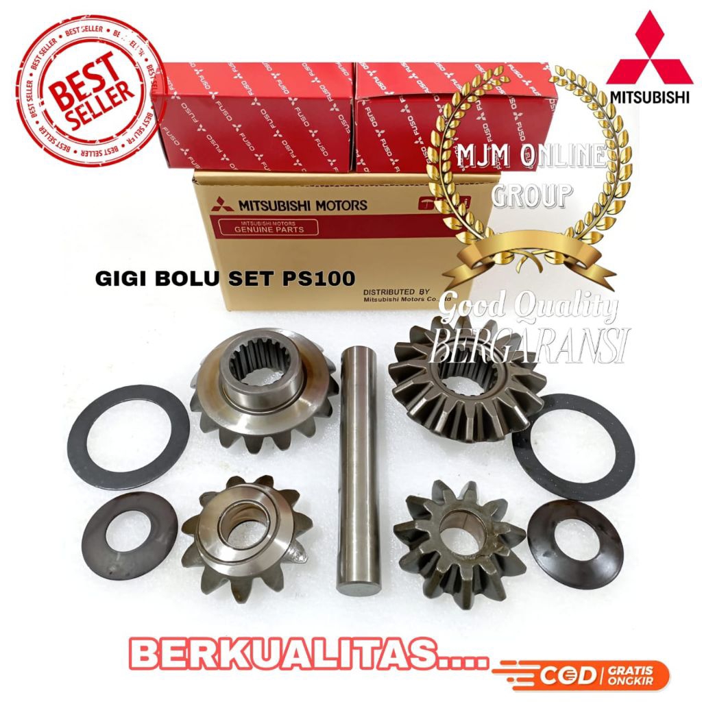 Gigi bolu set gear pinion gardan Ps100 100 Ps Bergaransi