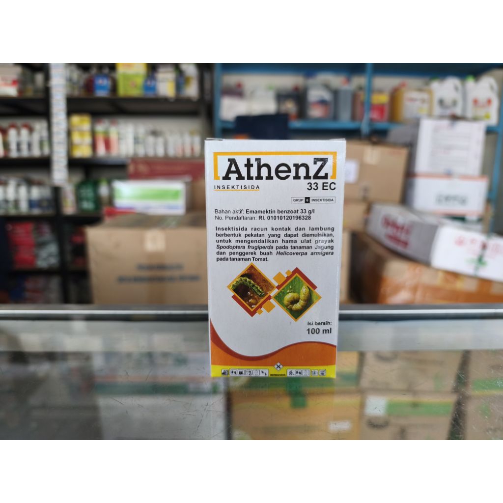 insektisida Athenz 33EC 100ml Racun ulat grayak