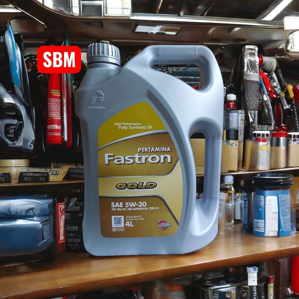 Oli Mesin Pertamina Fastron Gold SAE 5W-30 (4 Liter)