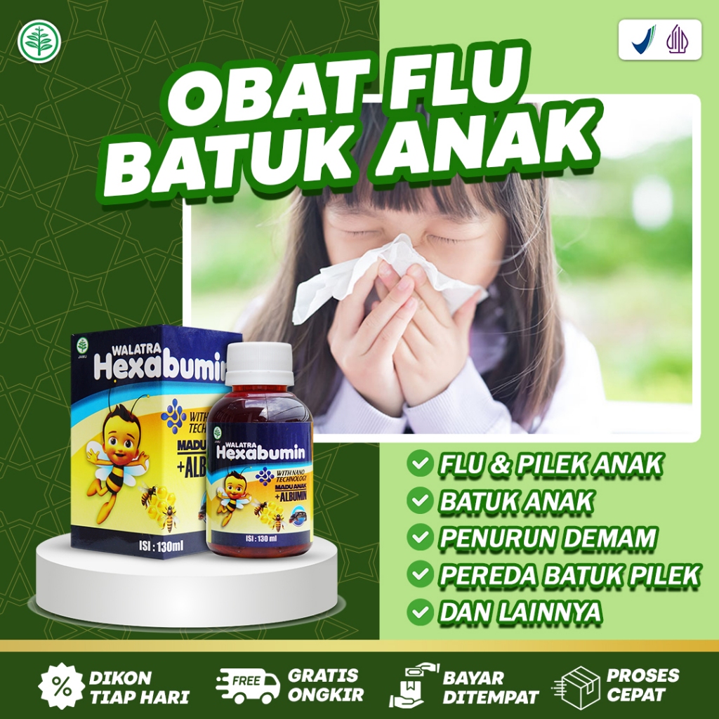 Obat Flu dan Batuk Anak Obat Pilek Anak Obat Batuk Anak Obat Penurun Panas Kepala Pusing Anak Obat B