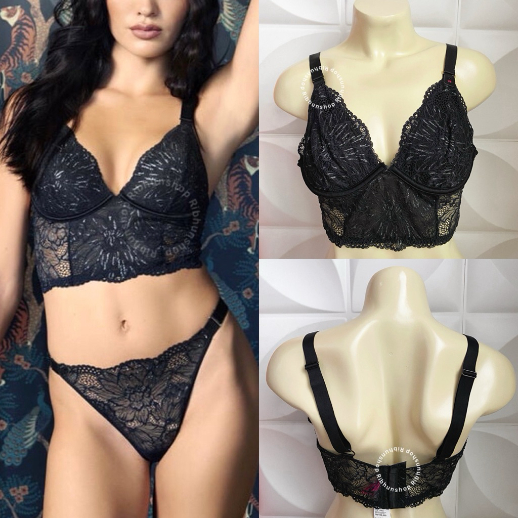 La Senza Original Unlined Lace Bra Top Size S 11206360