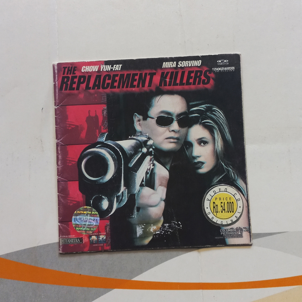 VCD Original The Replacement Killers - Chow Yun-fat, Mira Sorvino