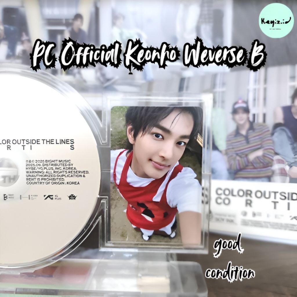 PC OFFICIAL KEONHO CORTIS WEVERSE B