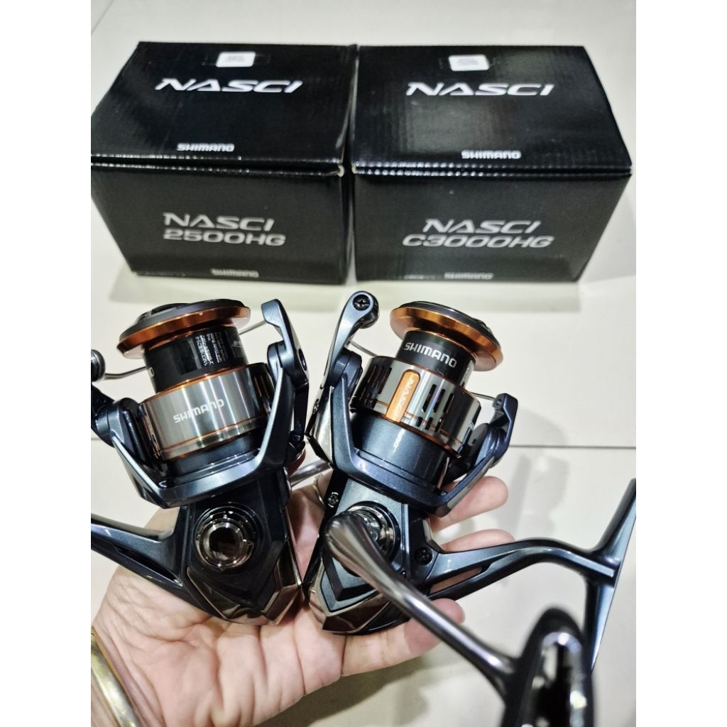 REEL SHIMANO NASCI 2500 HG 3000XGFD