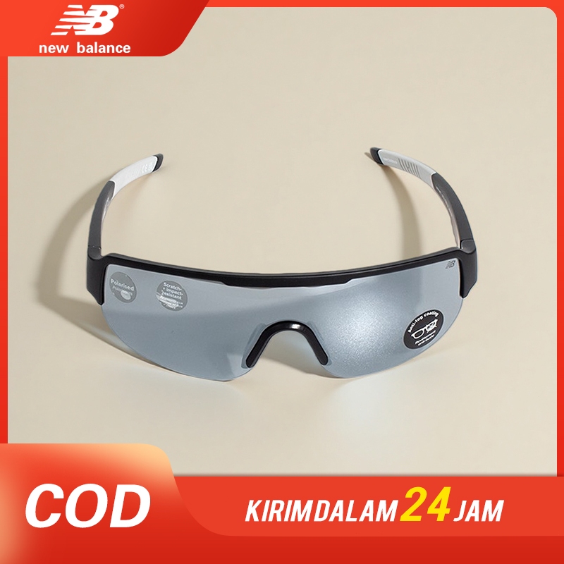 New Balance Kacamata Olahraga Polarized UV400 Pria Wanita Anti Silau HD Mengemudi/Bersepeda 870-083