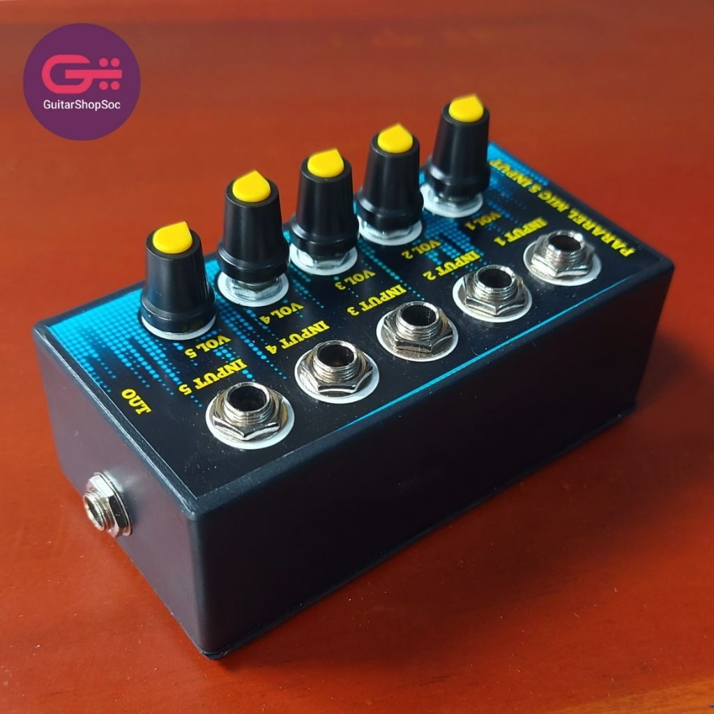 Pararel Mic 5 Input, Volume Terpisah