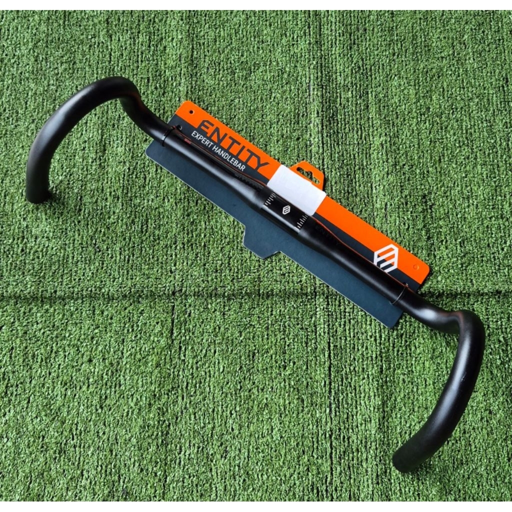 Dropbar Stang Sepeda ENTITY EXPERT FL 31.8 420mm Alloy Black Original New