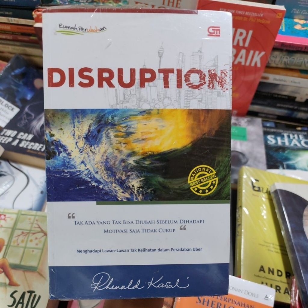 Buku Original DISRUPTION by Rhenald Kasali