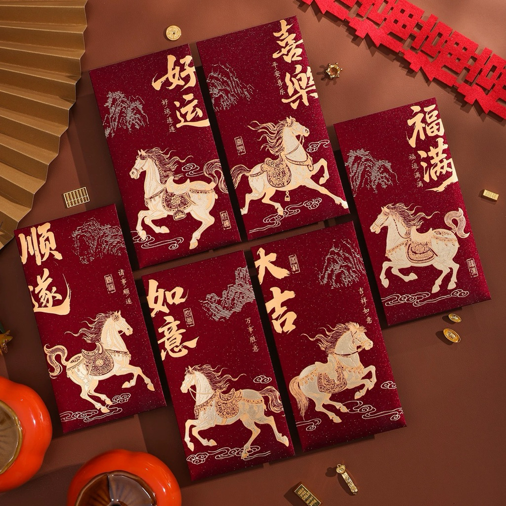 Angpao kuda 2026 Angpao Imlek 2026 Angpao Sincia 2026