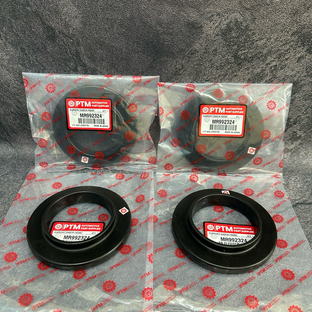 Karet PerKeong Atas/ Tatakan Per Keong Atas Mitsubishi Pajero Sport -Triton 2.5cc MR992324 Genuine P