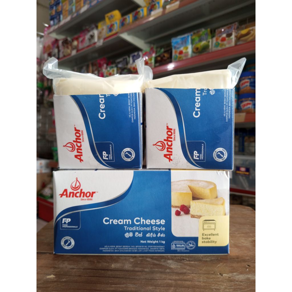 Anchor Cream Cheese 1kg | Cream Cheese Anchor Kemasan