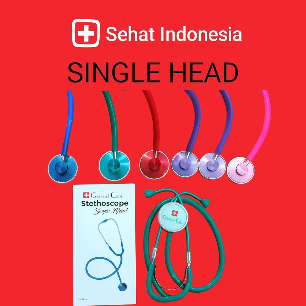 Stethoscope General Care Single Head / Stetoskop GC / Stetoskop Ekonomis General Care / Stetoskop Mu