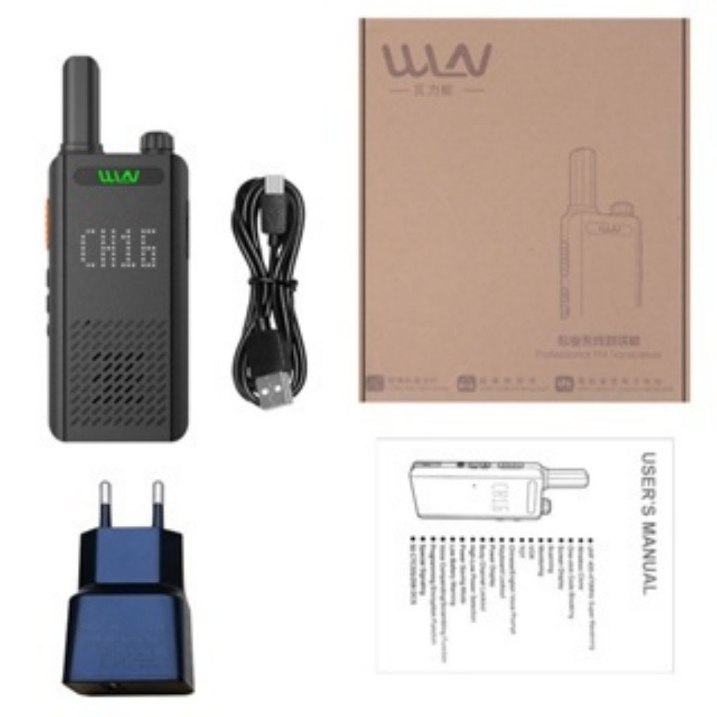 HT Walkie Talkie Tampilan Digital Portable Radio  Walkie Talkie Handy Talkie
