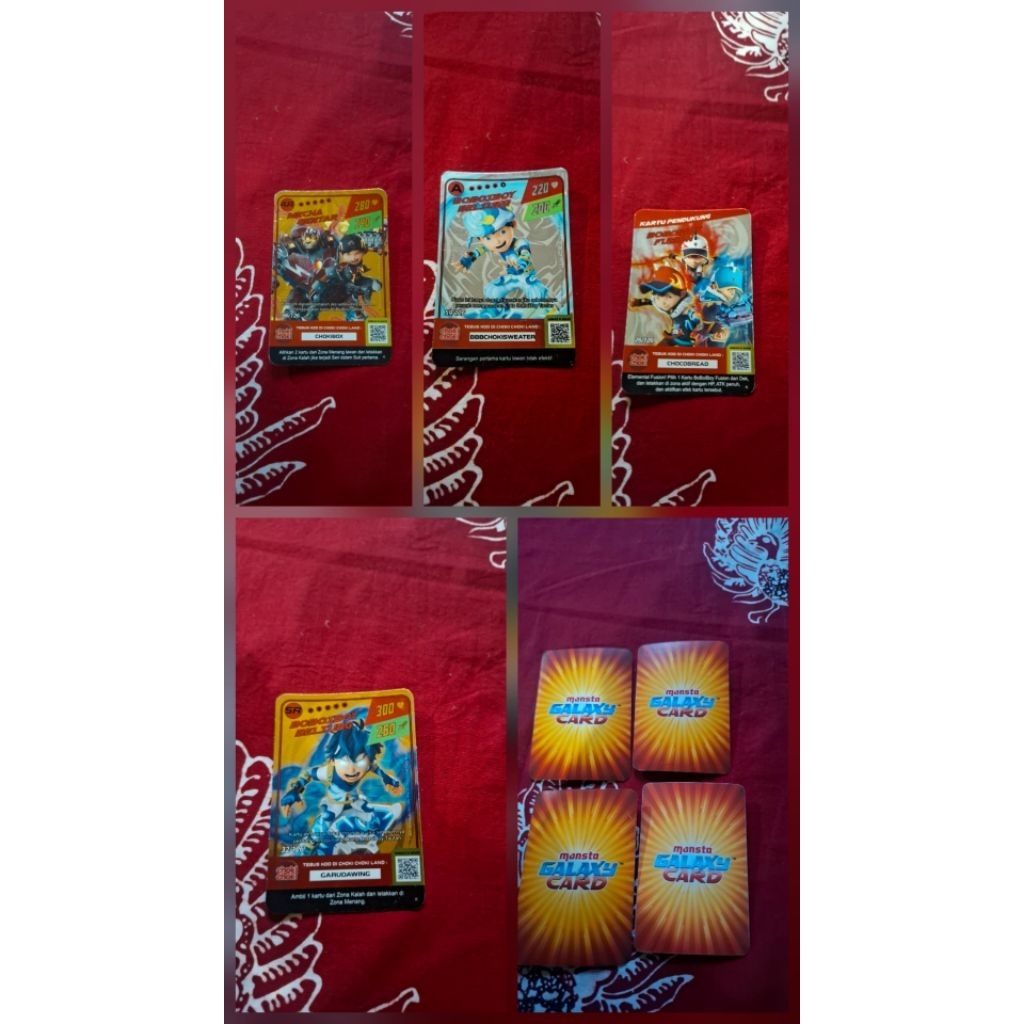 kartu boboiboy choki choki