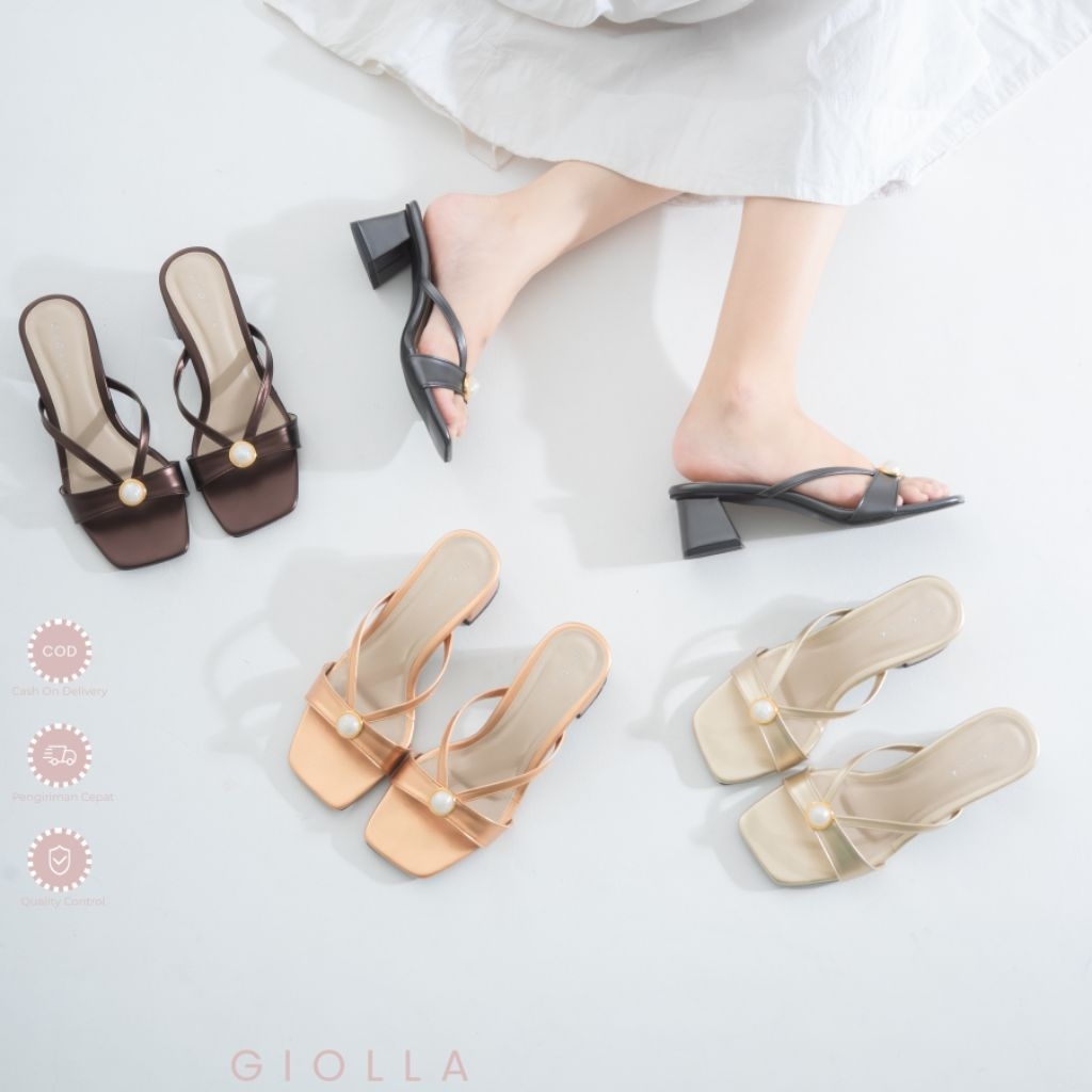 Giolla vania sandal wanita Pesta | Wedding Heels 5 cm