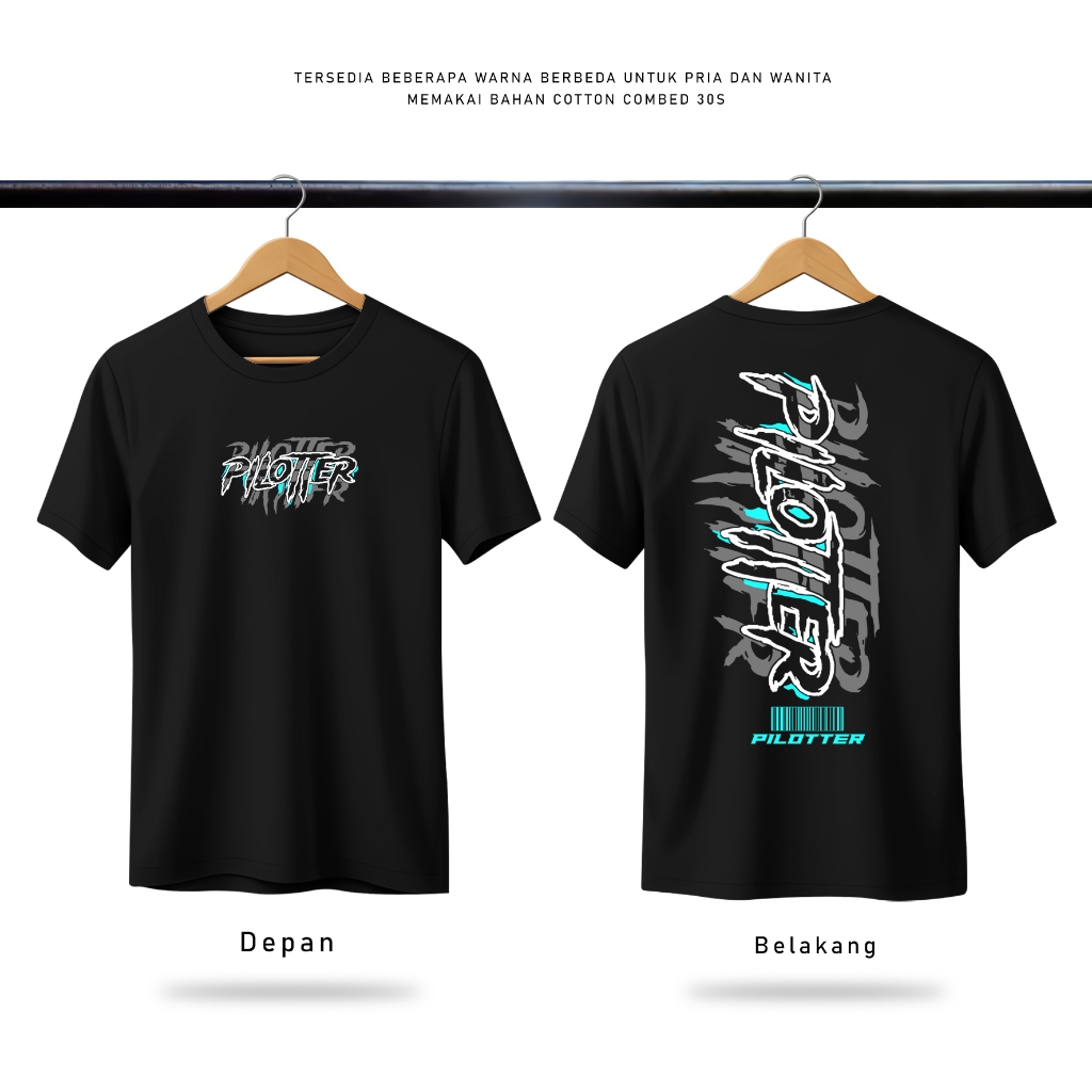 KAOS PILOTTER ZOMBIE ORIGINAL TERBARU KAOS BEST SELLER PILOTTER ORIGINAL KAOS ZOMBIE