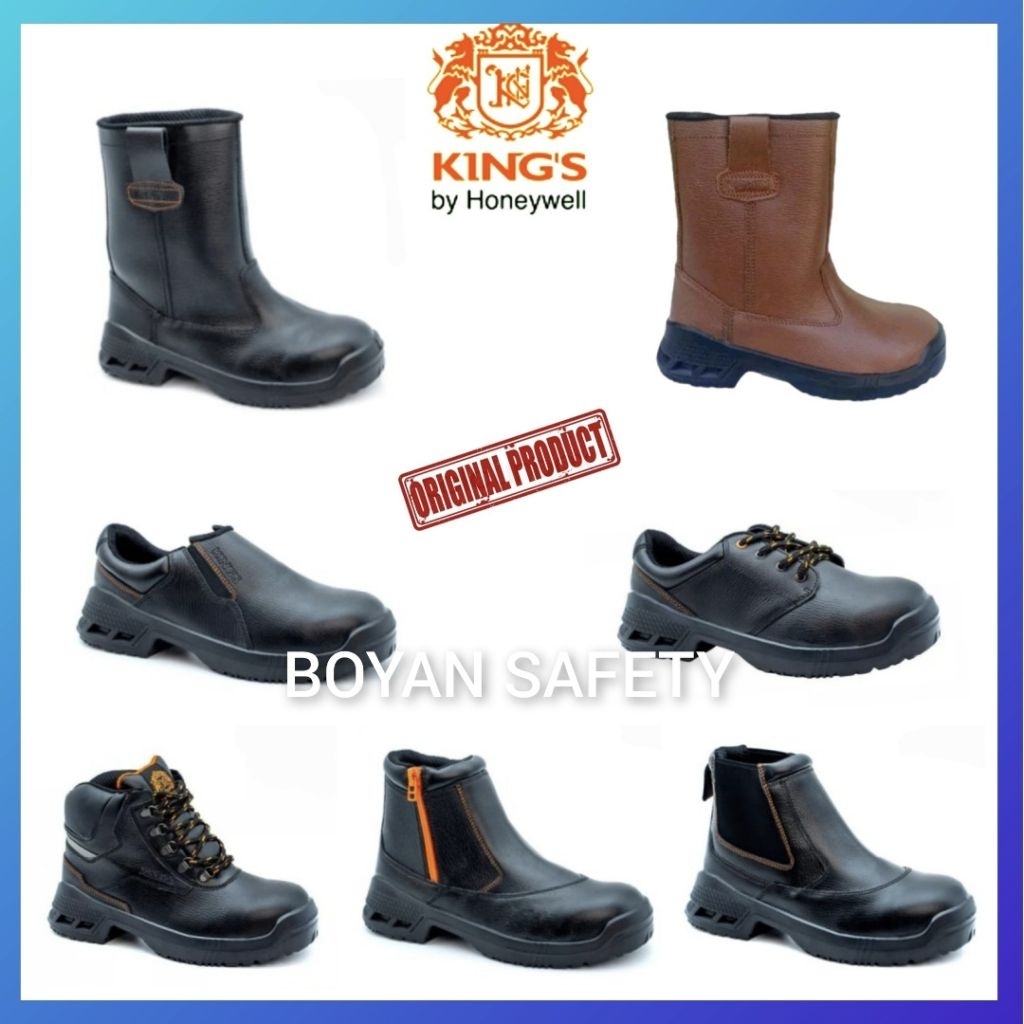 SEPATU SAFETY KING'S ORIGINAL HONEYWELL SAFETY SHOES