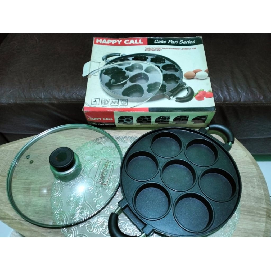 preloved happy call cake pan