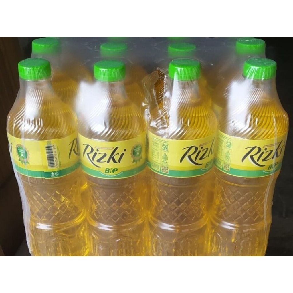 Minyak Rizki 800ml 1 krat (12 botol)