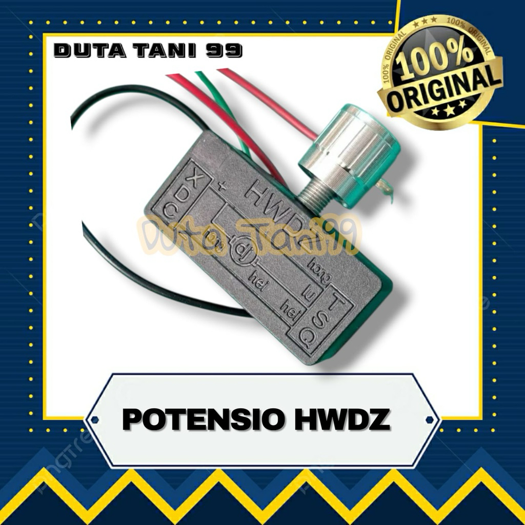Pengatur kecepatan Tangki Sprayer Elektrik HWDZ Bening Potensio Bagus SWAN DGW CBA CHOTA  Volume Teg