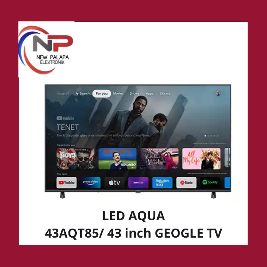 LED TV AQUA 43Inch GEOGLE TV / 43AQT85