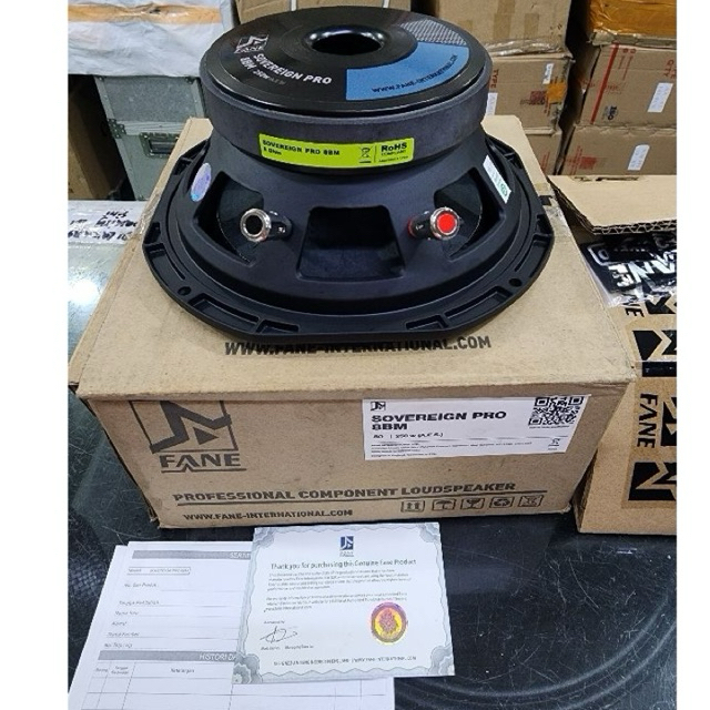 speaker Fane 8 inch sovereign pro 8bm / 8 bm original England