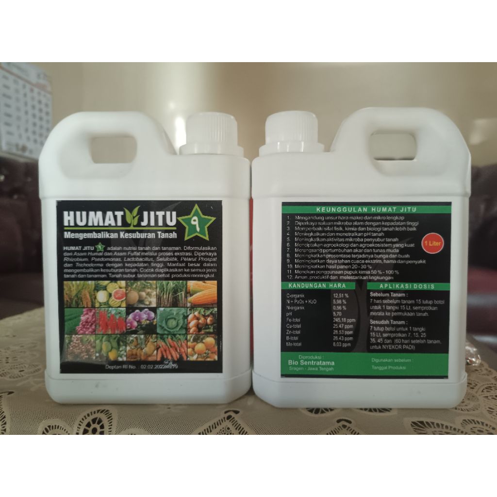 Pupuk organik cair Humat Jitu