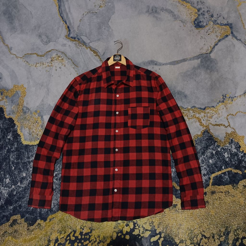 Kemeja Flanel GU Size L