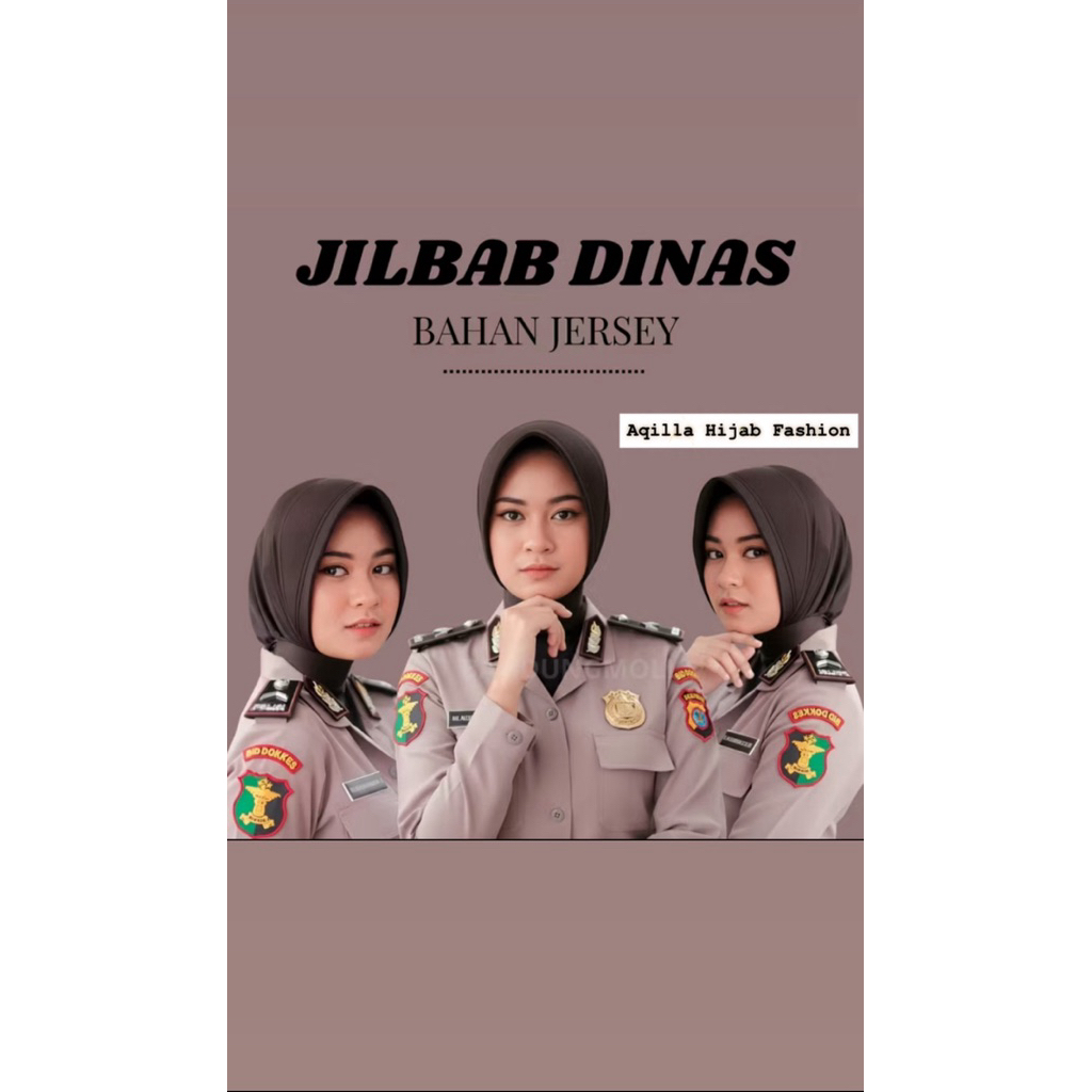 Hijab/Bergo Dinas Premium