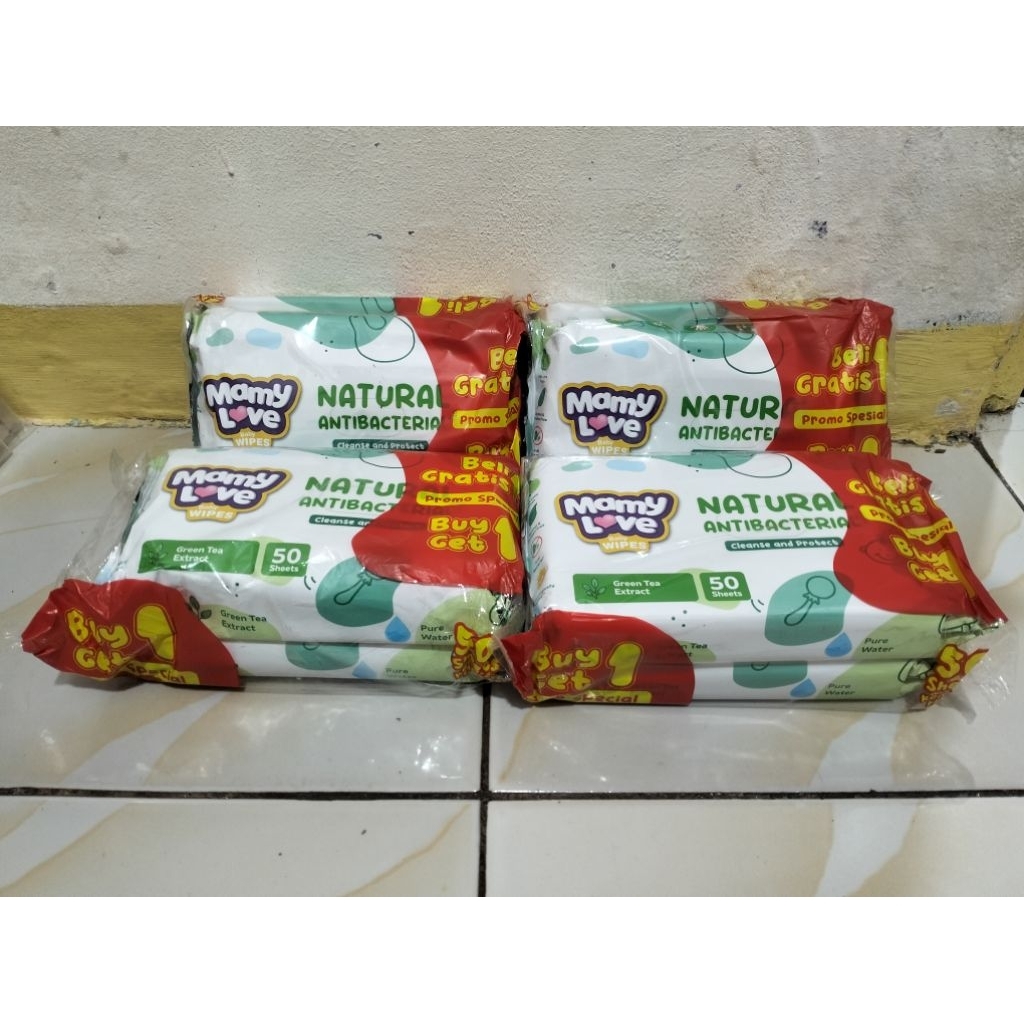 Mamylove tisu tissue basah bayi / tisu tissue basah bayi