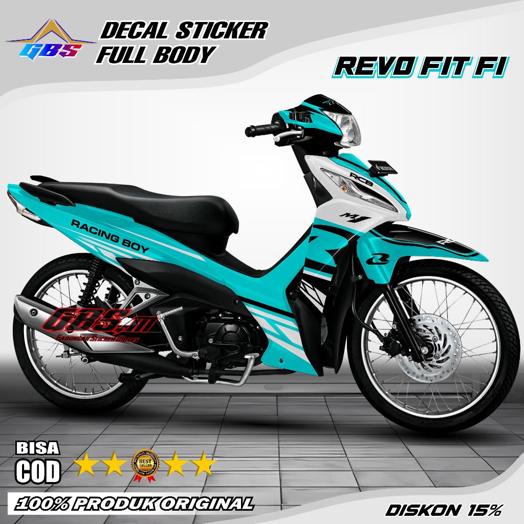 PROMO COD - Stiker Revo Fit Fi Decal Stiker Revo Fit Fi Fullbody Stiker Variasi Revo X Fullbody