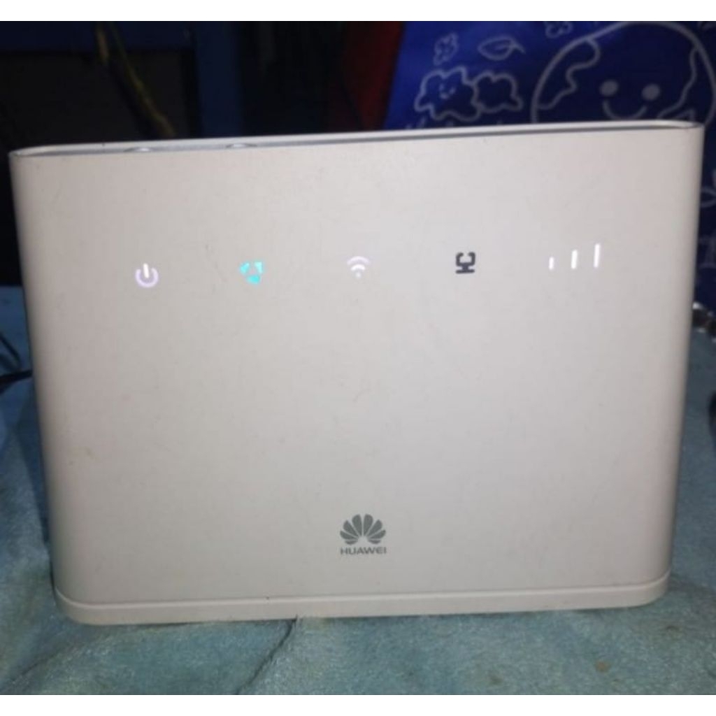 Router WiFi 4G LTE Huawei B310s-927 Unlock Alloprator Fullmod Band 1'3'8'40 (Unit & Adaptor)