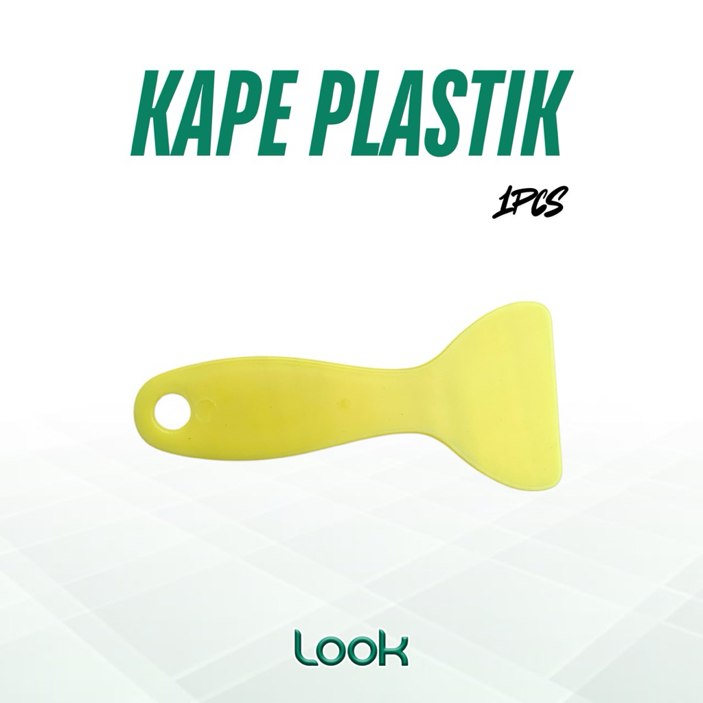 Scrapper Skrap Kape Plastik Dempul Kayu Alat Pasang Stiker