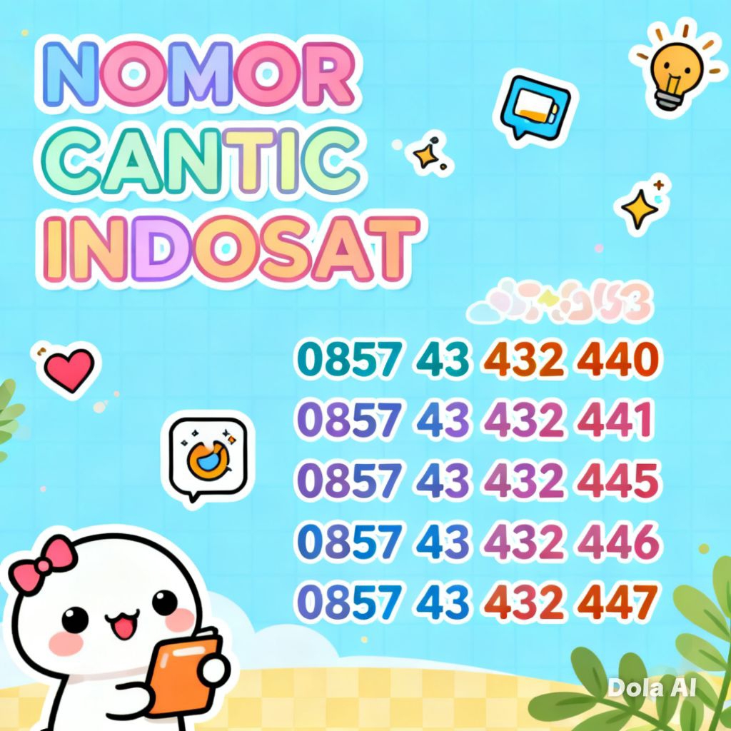 nomer Cantik unik Indosat 11 digit