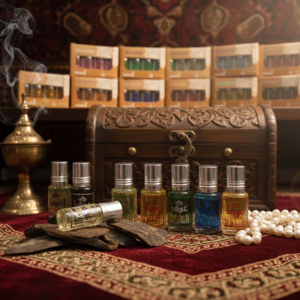 Midah Parfum Arabian Oud 1 Lusin - Minyak Wangi Full Bibit Pria Wanita